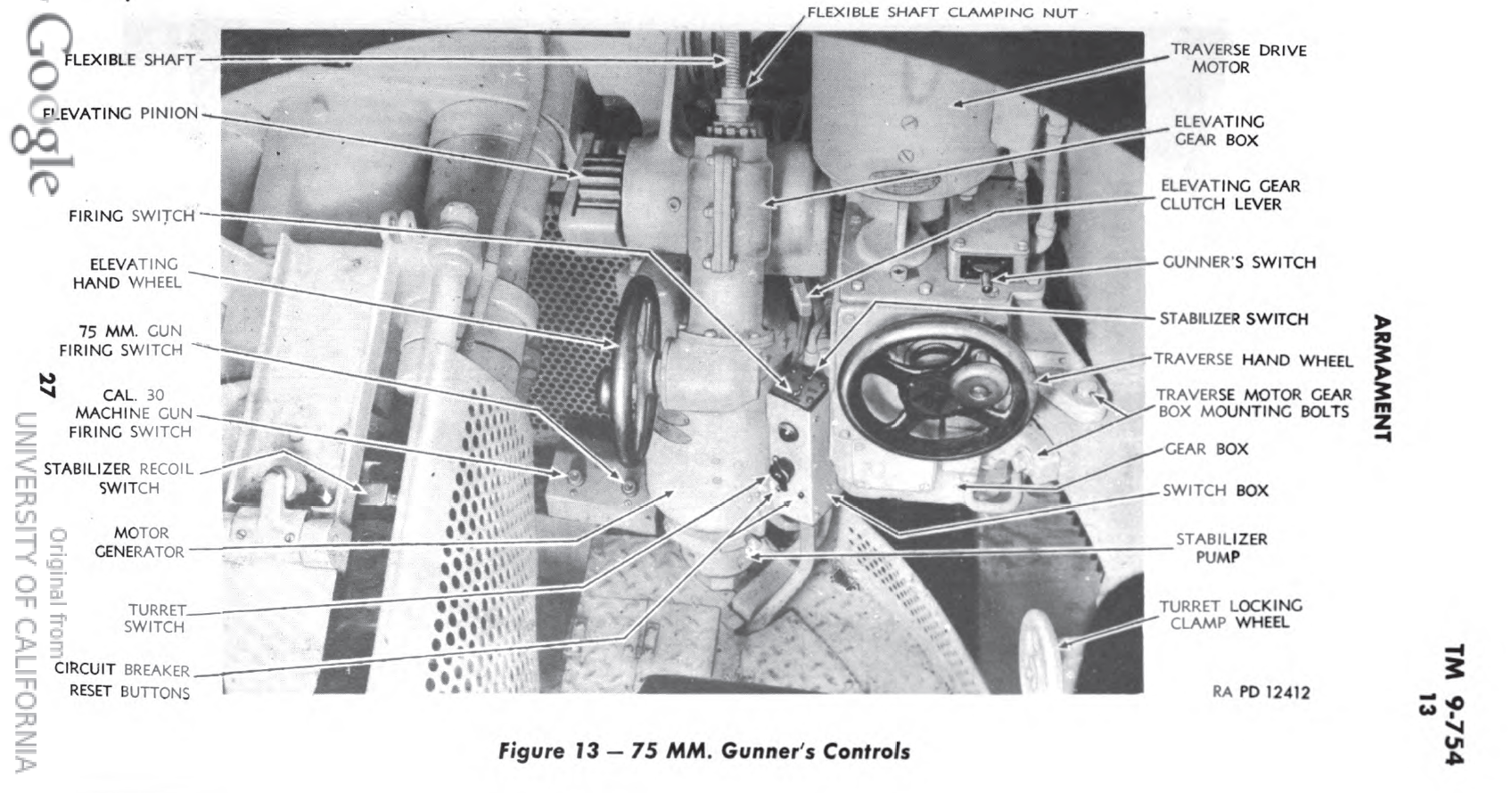M4A4-Armament-diagram-westinghouse-trave