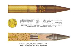 75MM M3 Gun Information Page | The Sherman Tank Site