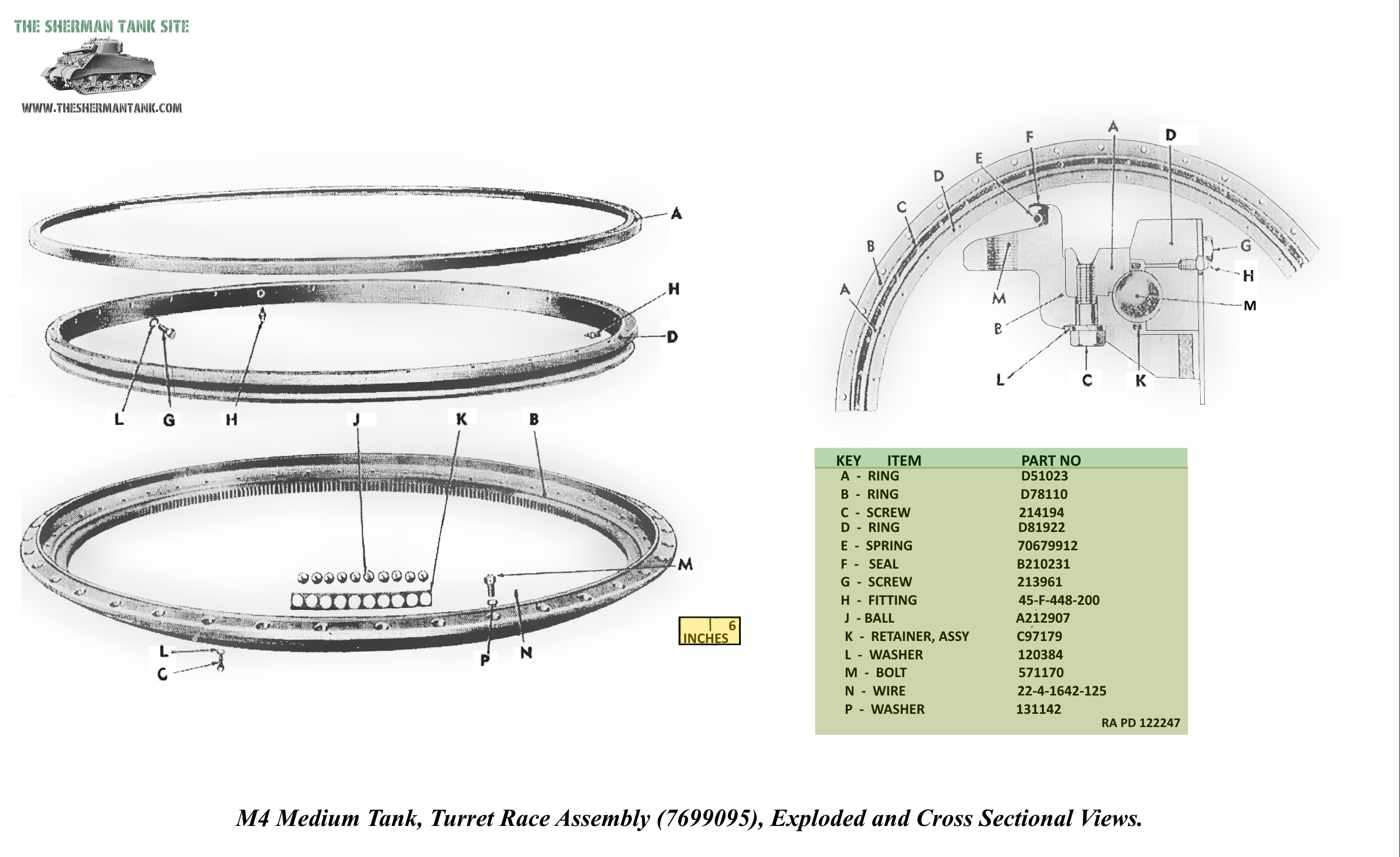 Sherman Tank Turrets and Turret components | The Tank Site