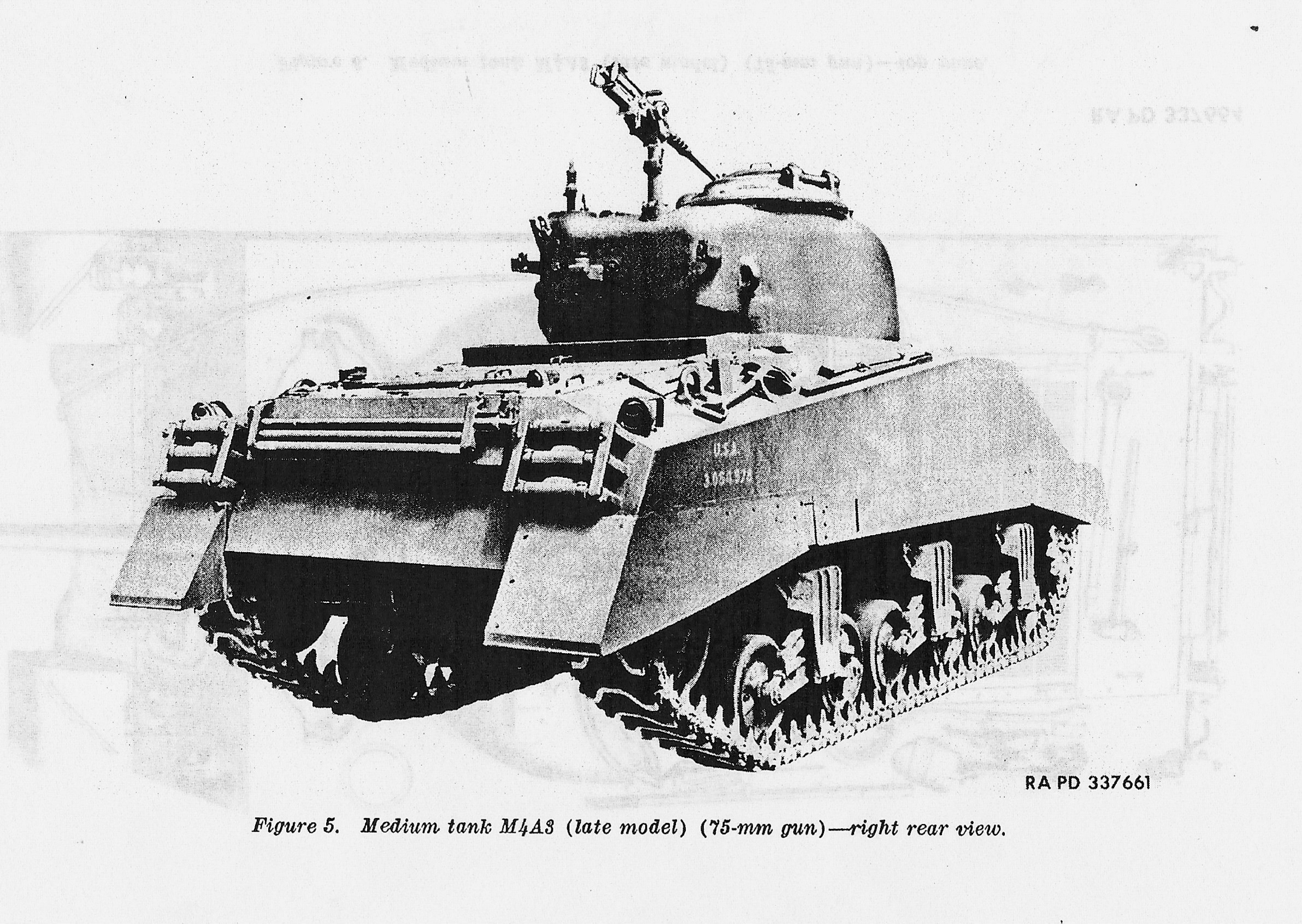 The Sherman M4A1 Medium Tank: First and Last Produced.