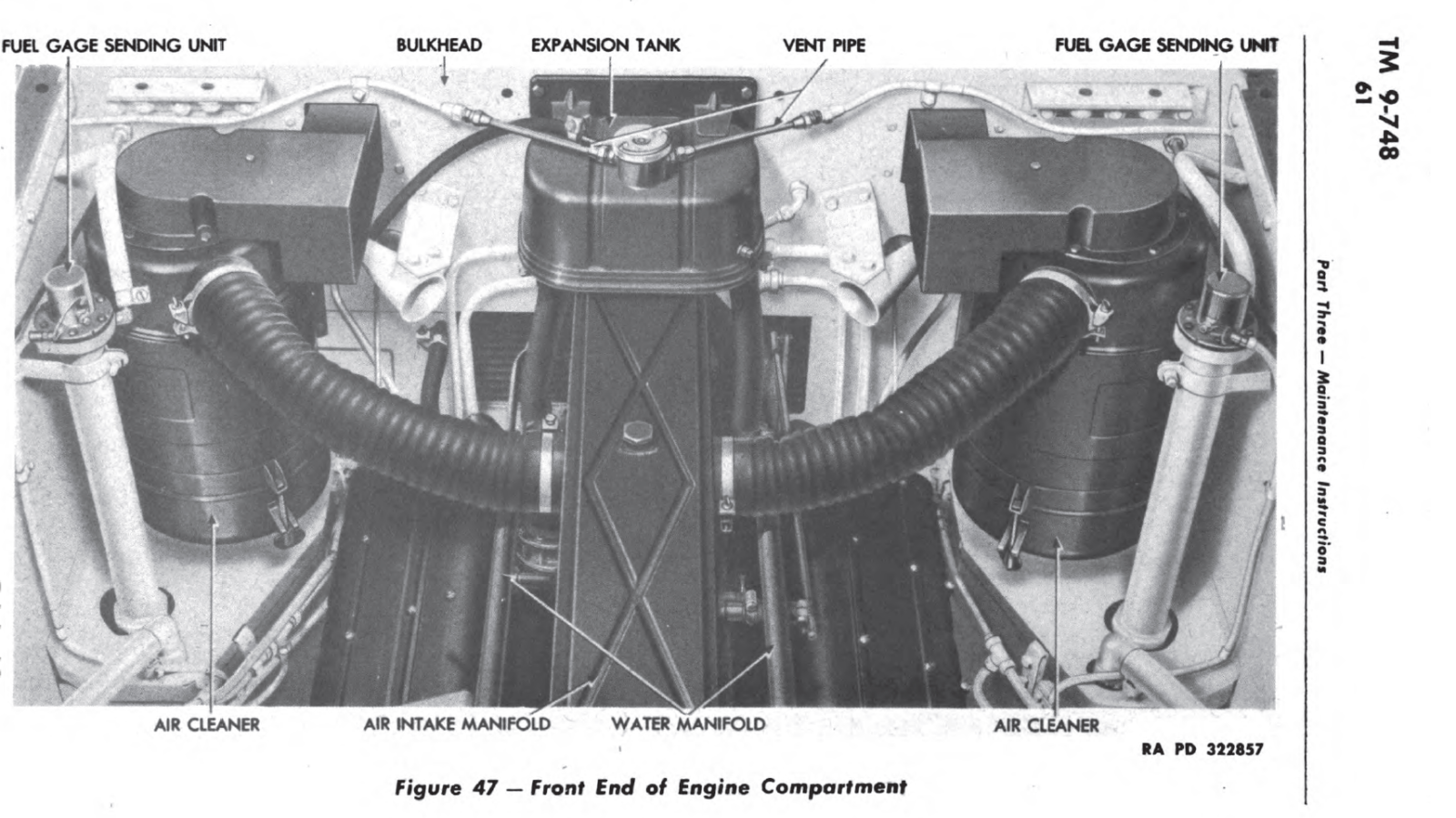 M4A3 firewall diagram engine in place